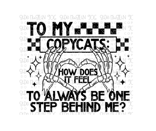 Copycats black-Ready to Press Transfer