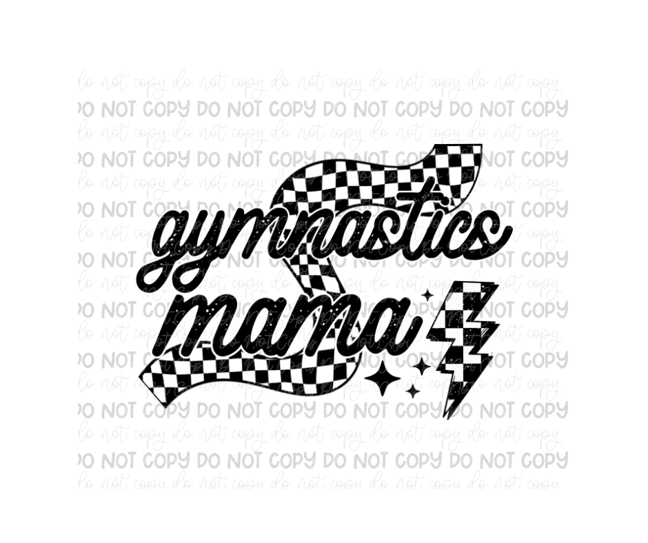 Gymnastics Mama-Ready to Press Transfer