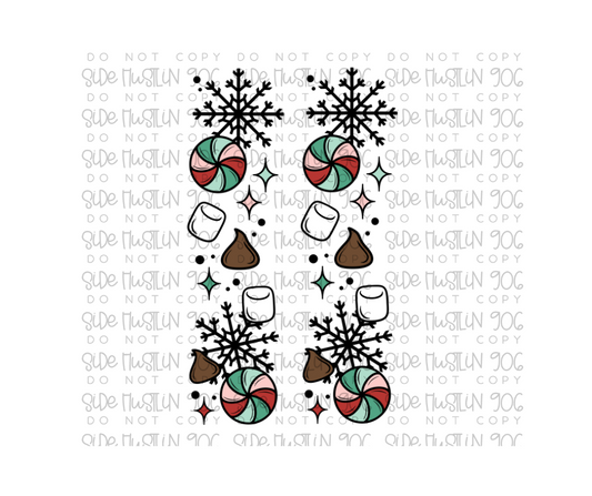 Peppermint Mocha Sleeves-Ready to Press Transfer