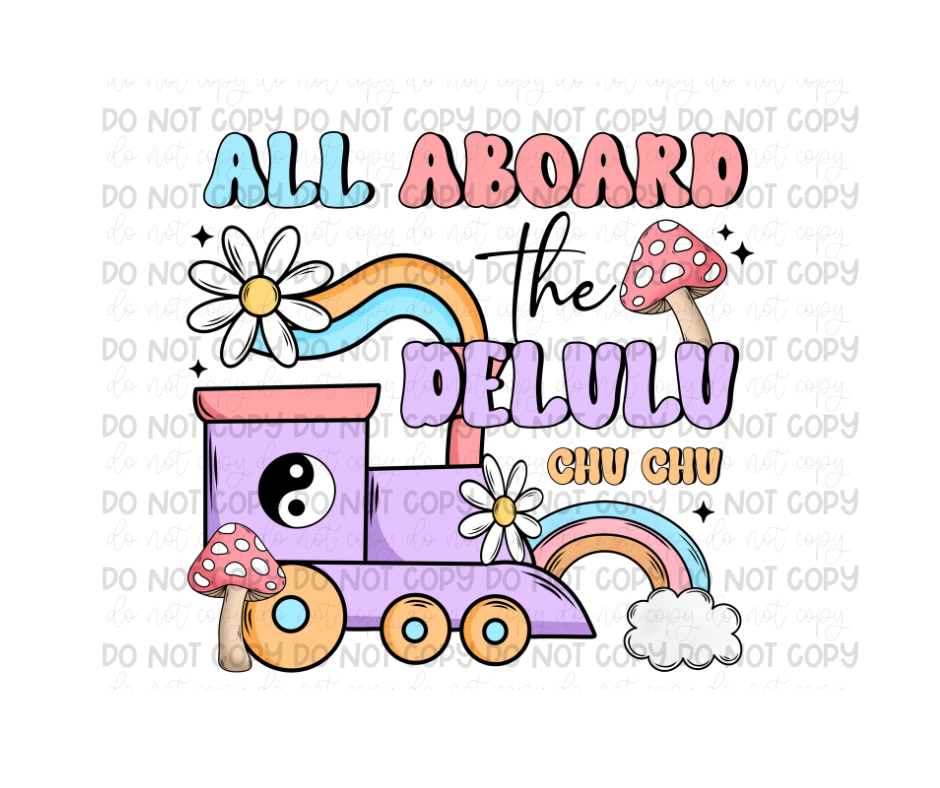 Delulu Chu Chu-Ready to Press Transfer