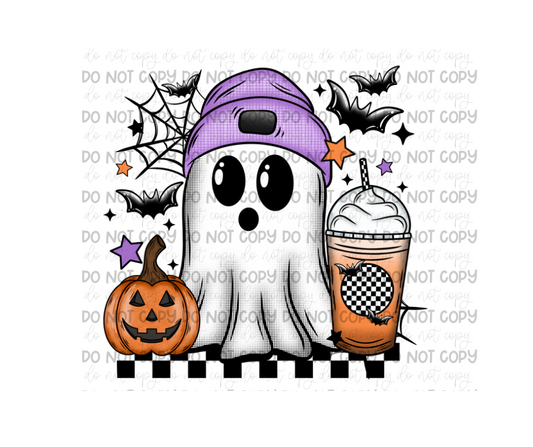 Halloween Ghost-Ready to Press Transfer