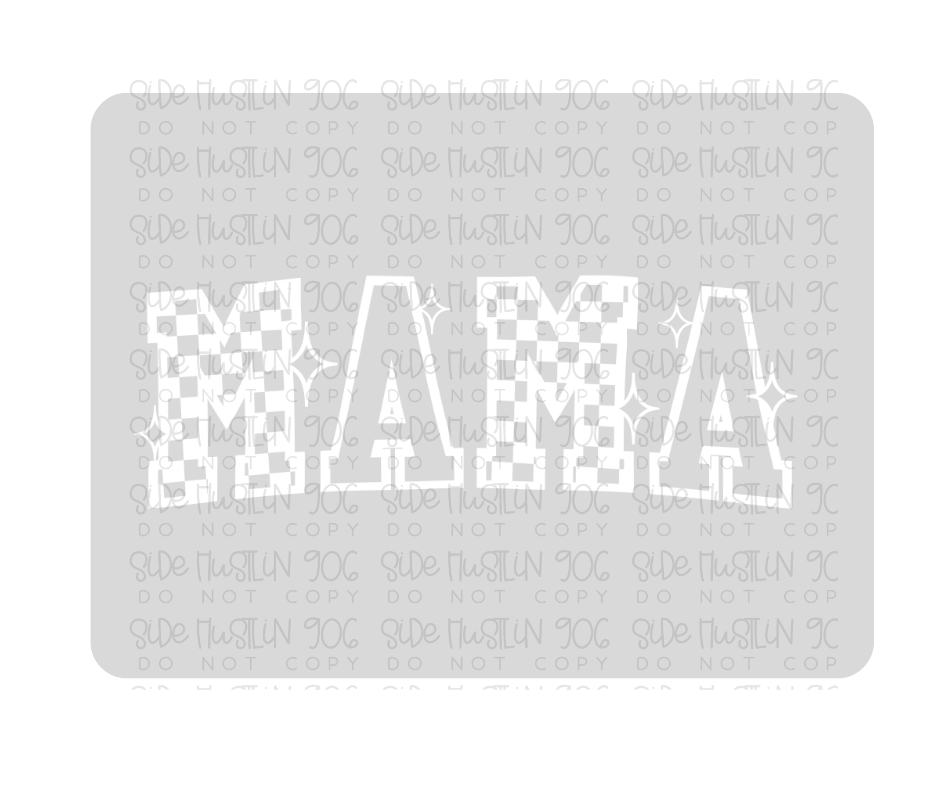 Mama white-Ready to Press Transfer