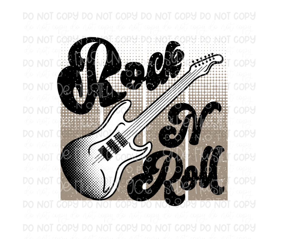 Rock N Roll-Ready to Press Transfer