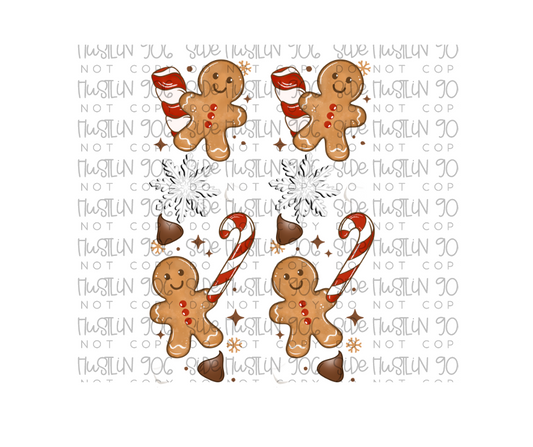 Hot Cocoa Company Sleeve Brown Accents-Ready to Press Transfer