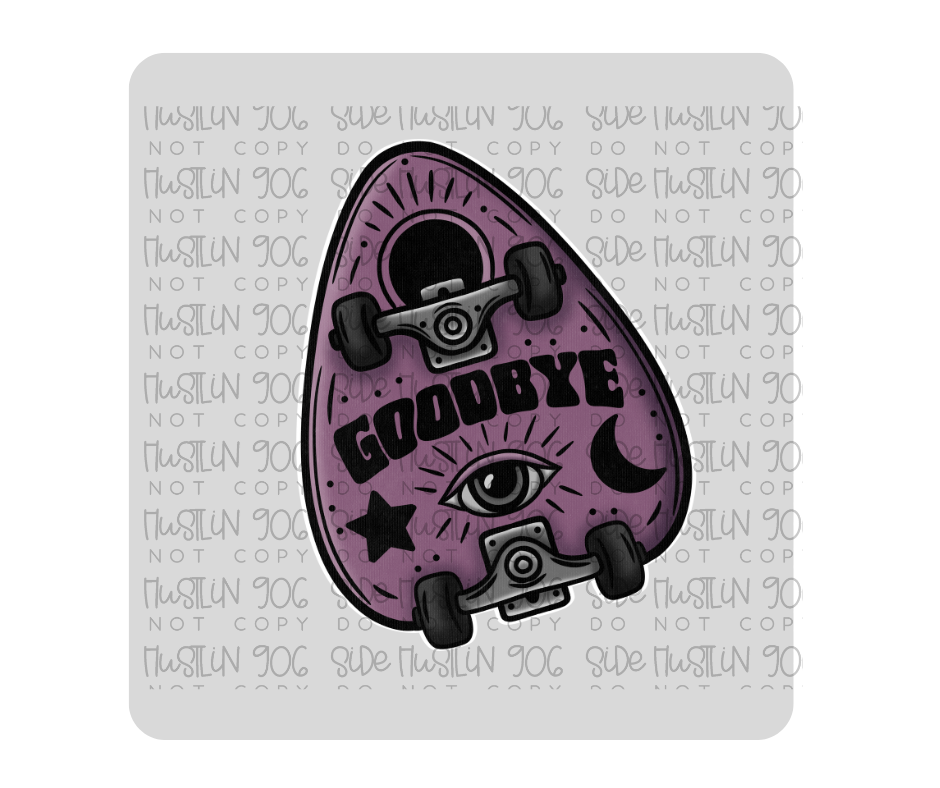 Planchette no words white-Ready to Press Transfer