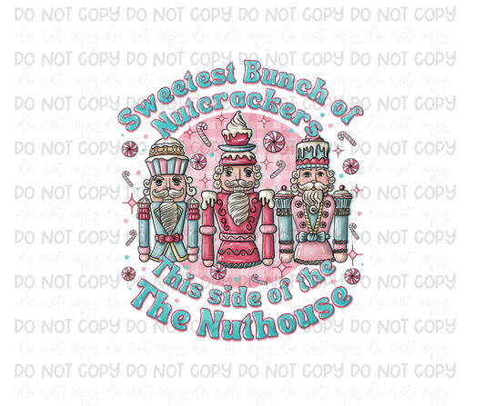 Sweetest bunch of Nutcrackers-Ready to Press Transfer