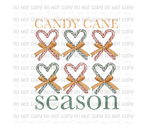 Candy Cane Season-Ready to Press Transfer