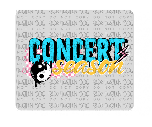 Concert Season white-Ready to Press Transfer