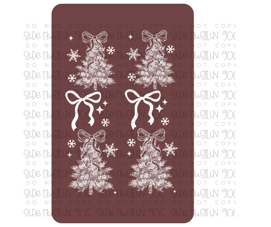 Hello Winter Sleeve White-Ready to Press Transfer