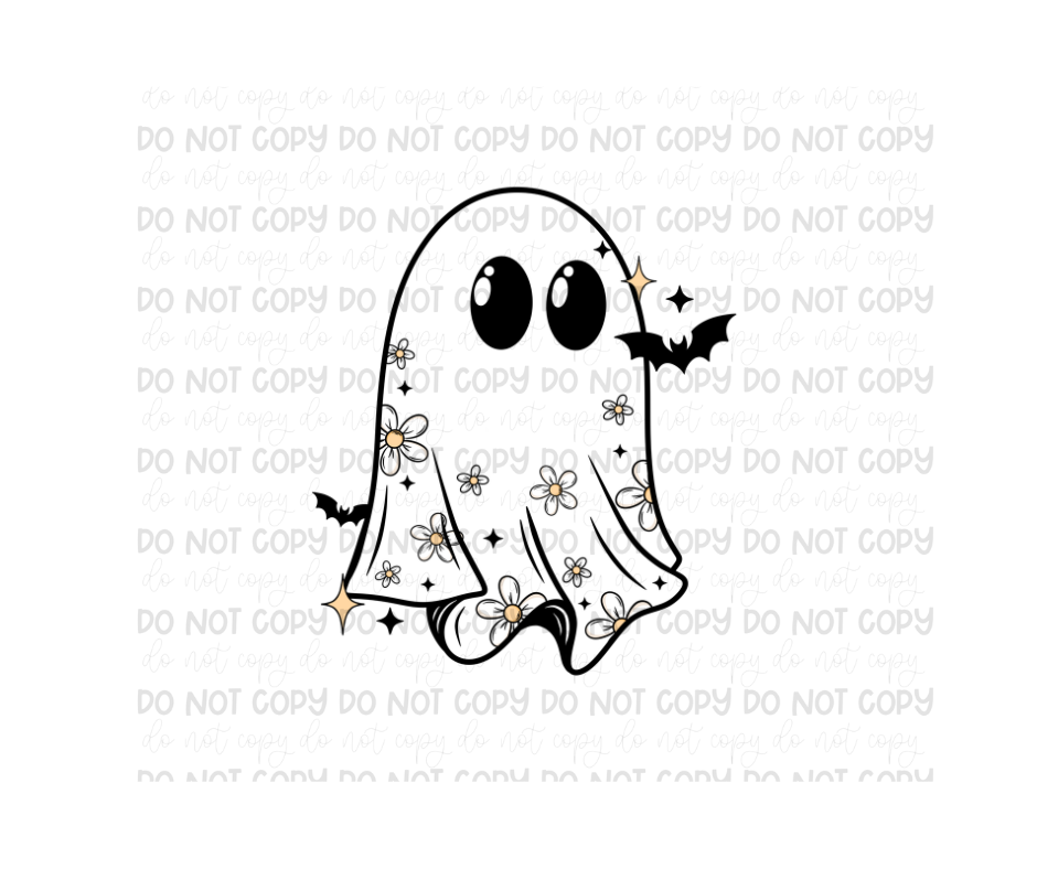 Daisy Ghost-Ready to Press Transfer