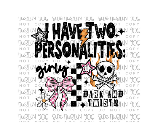 Two Personalities-Ready to Press Transfer