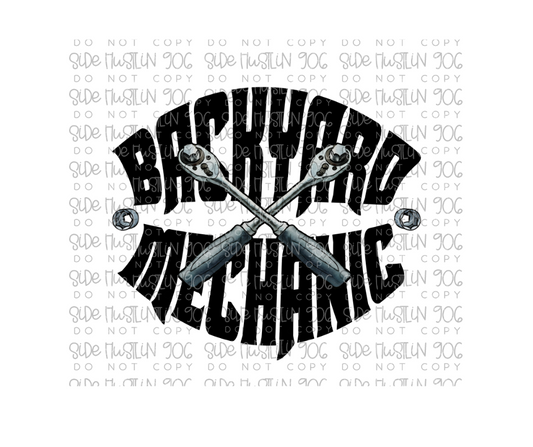 Backyard Mechanic-Ready to Press Transfer