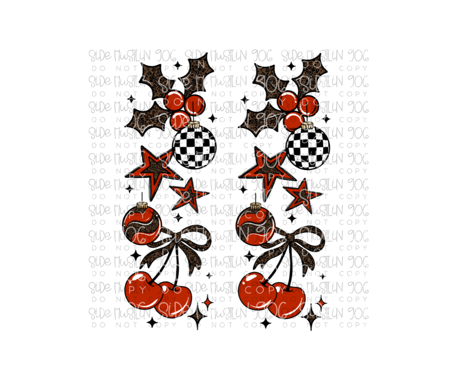 Merry Vibes Sleeve-Ready to Press Transfer