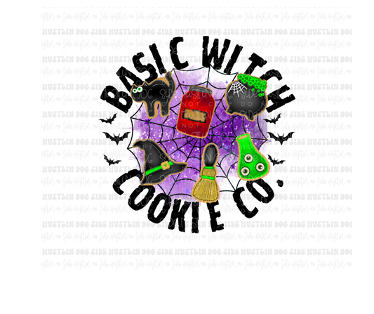 Basic Witch Cookie Co-Ready to Press Transfer