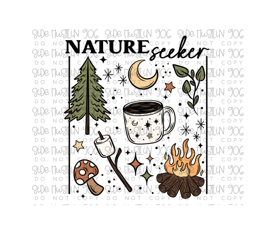 Nature Seeker grid-Ready to Press Transfer
