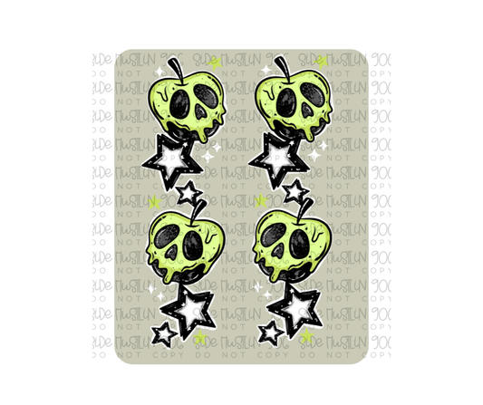 Villain Sleeve white stars-Ready to Press Transfer