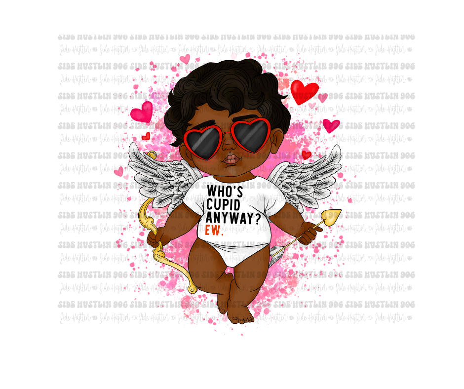 Who's Cupid anyway dark-Ready to Press Transfer