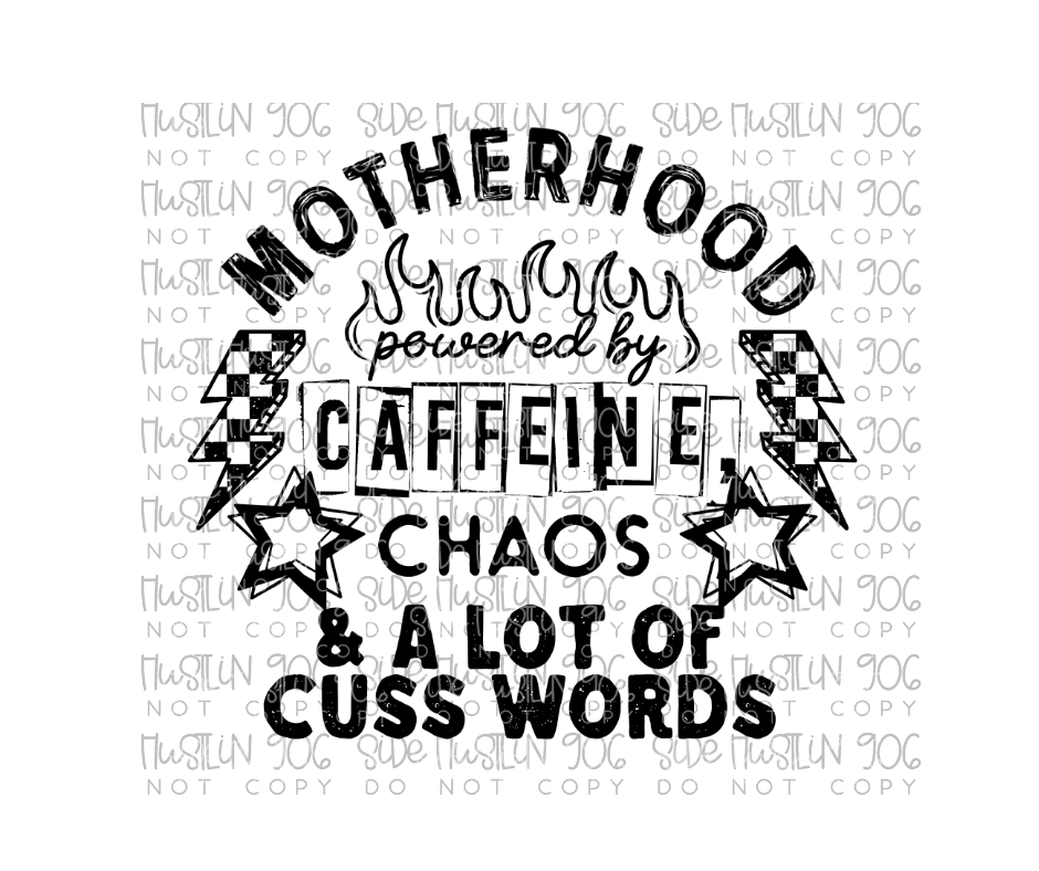 Motherhood Single Color-Ready to Press Transfer