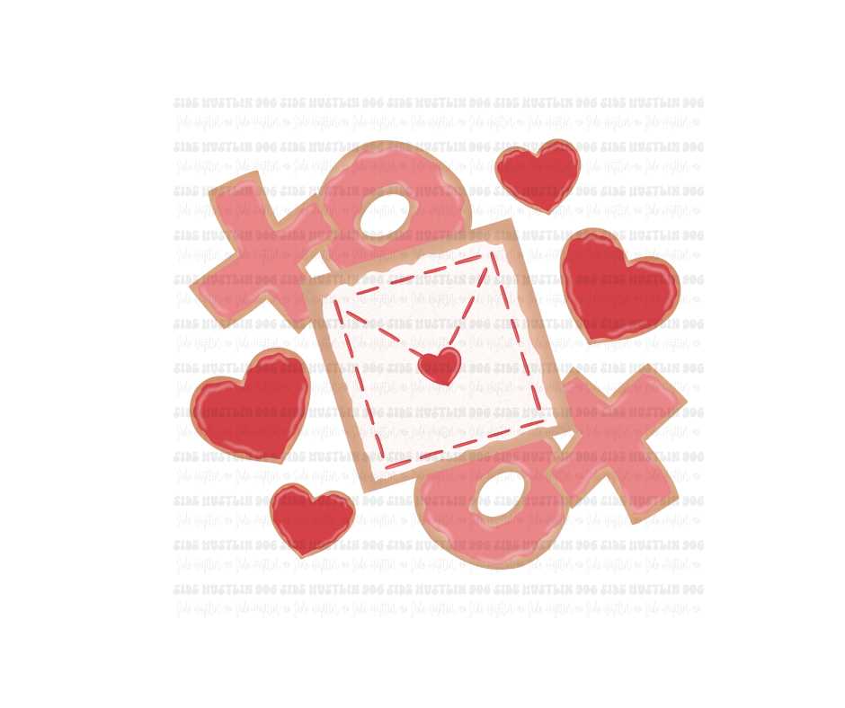 Mail Cookies Valentine-Ready to Press Transfer