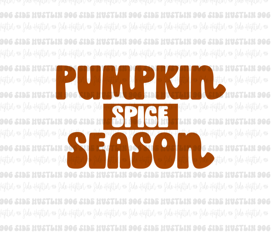 Pumpkin Spice Season-Ready to Press Transfer