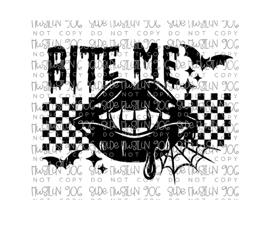 Bite Me Single Color-Ready to Press Transfer