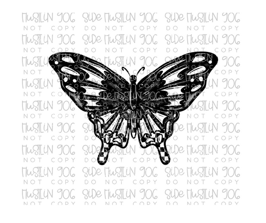 Butterfly-Ready to Press Transfer