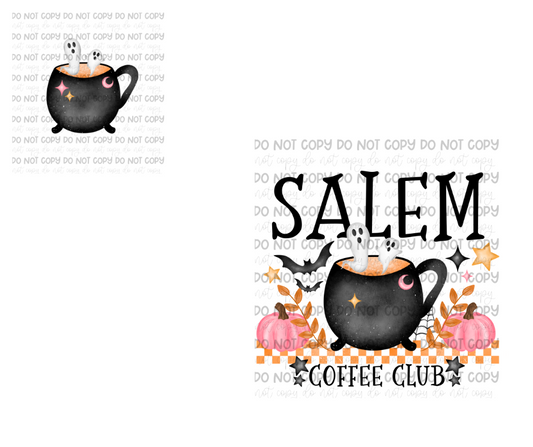 Salem Coffee black with Pocket-Ready to Press Transfer