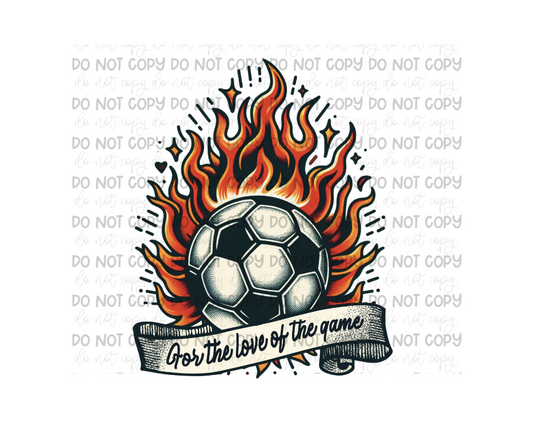 For the Love of the Game soccer-Ready to Press Transfer