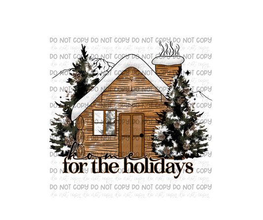 Cabin Holidays-Ready to Press Transfer