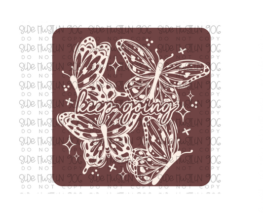 Keep Going single color-Ready to Press Transfer