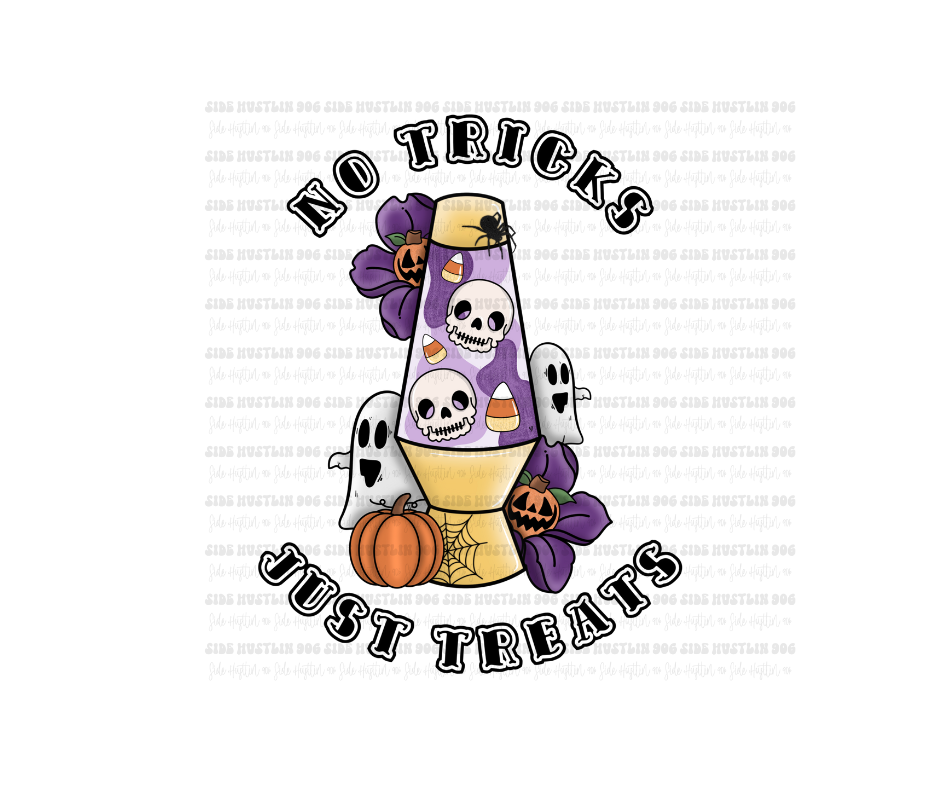 No Tricks Just Treats-Ready to Press Transfer