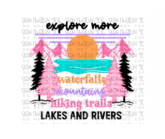 Explore More-Ready to Press Transfer