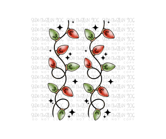 Very Merry Hot Mess Lights Sleeve-Ready to Press Transfer