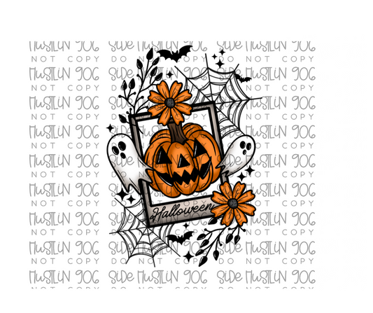 Halloween Card-Ready to Press Transfer