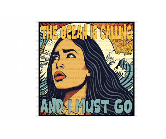 The Ocean is Calling-Ready to Press Transfer