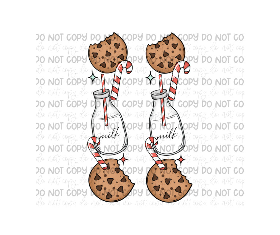 Cookies for Santa Sleeves-Ready to Press Transfer