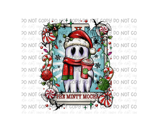 Minty Mocha-Ready to Press Transfer