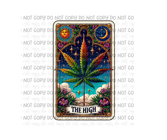 The High tarot-Ready to Press Transfer