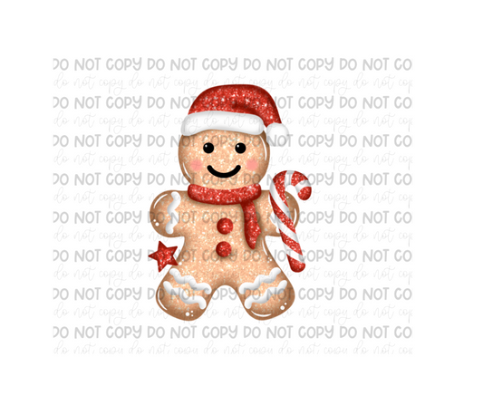 Gingerbread Man-Ready to Press Transfer