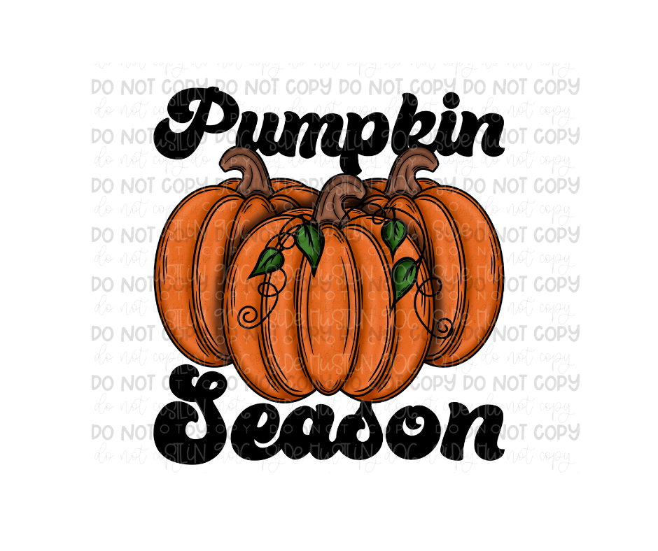 Pumpkin Season-Ready to Press Transfer