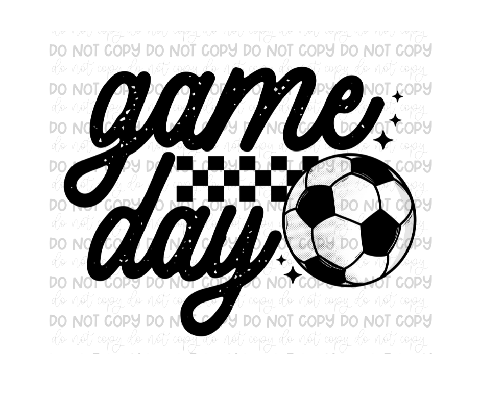 Game Day soccer-Ready to Press Transfer