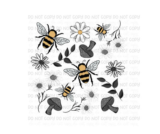 Bees & Things-Ready to Press Transfer