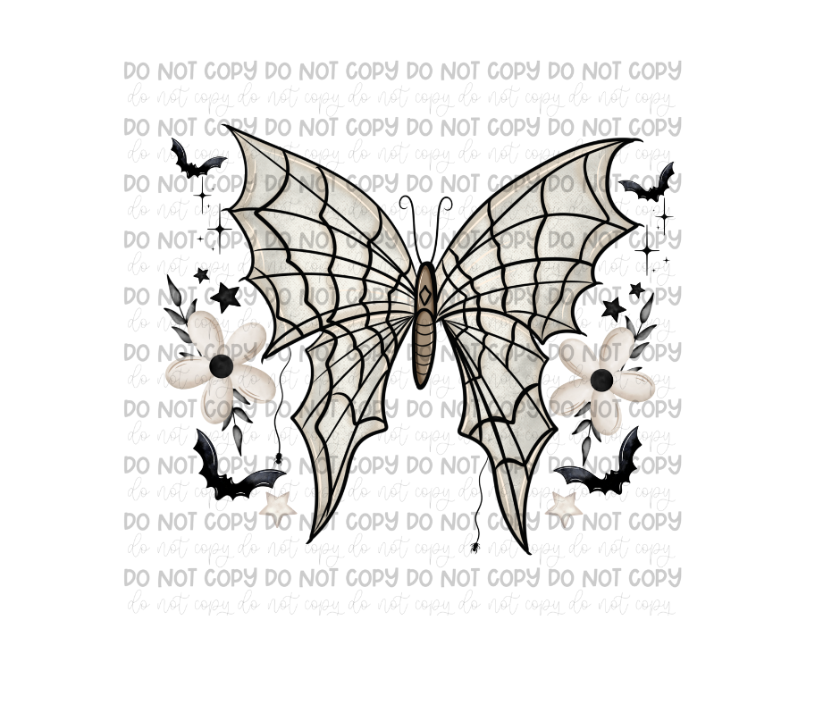 Web Butterfly-Ready to Press Transfer