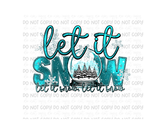 Let it Snow-Ready to Press Transfer