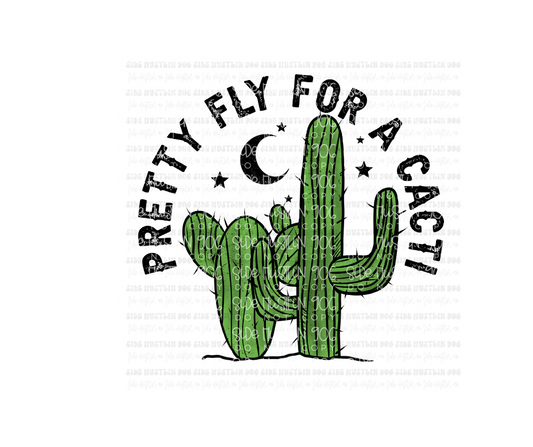Pretty fly for a Cacti-Ready to Press Transfer
