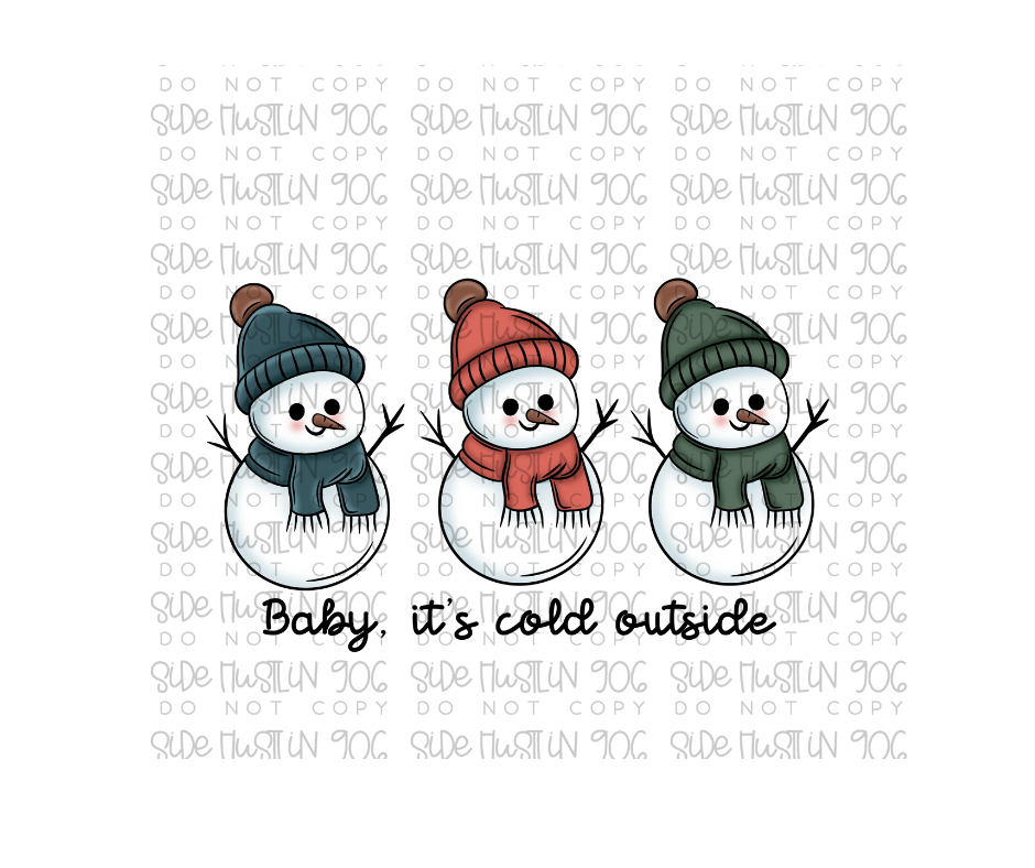 Baby it's Cold-Ready to Press Transfer