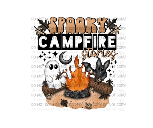 Spooky Campfire Stories-Ready to Press Transfer