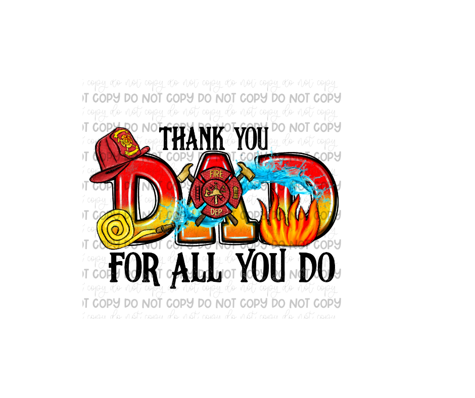 Fireman Dad-Ready to Press Transfer