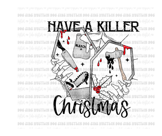 Killer Christmas-Ready to Press Transfer