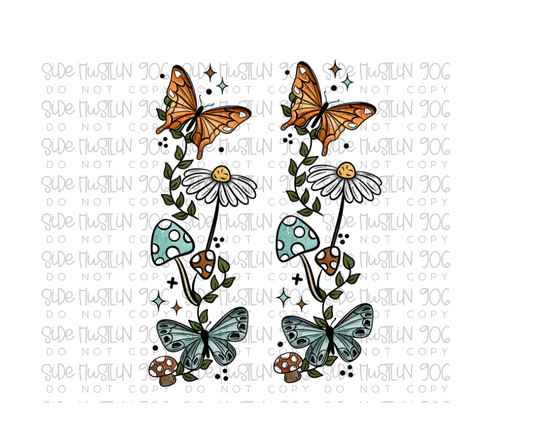 Cottagecore Book Sleeves-Ready to Press Transfer